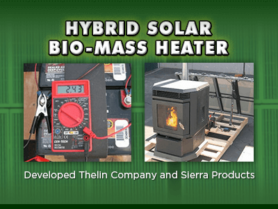 Hybrid Solar Bio-Mass Heater